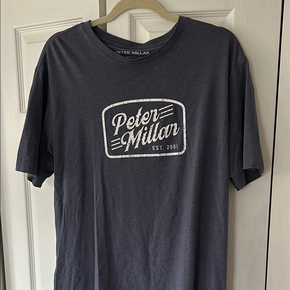 Peter Millar Gray Men's Shirt